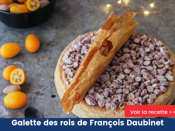 Galette des rois de François Daubinet